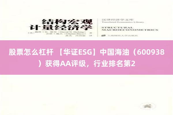 股票怎么杠杆 【华证ESG】中国海油（600938）获得AA评级，行业排名第2